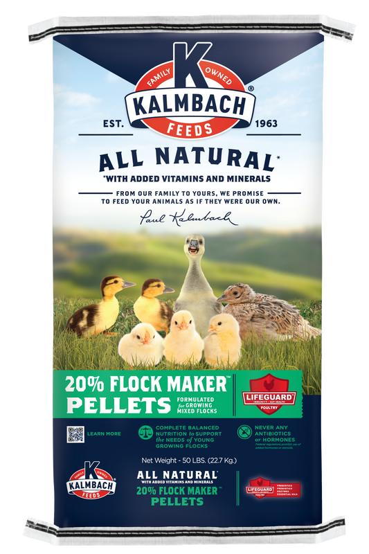 KALMBACH 20% Flock maker pellet 50lb