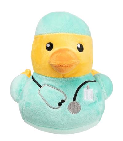 FuzzYard: Waddle Squad-dle Dog Toys - Ducktor