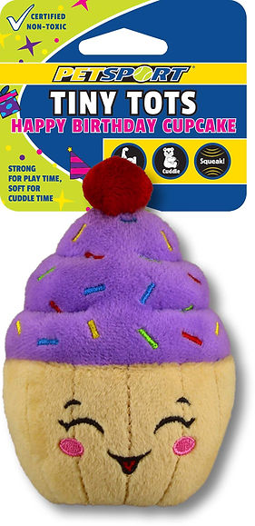 Petsport: Tiny Tots Happy Birthday Cupcake