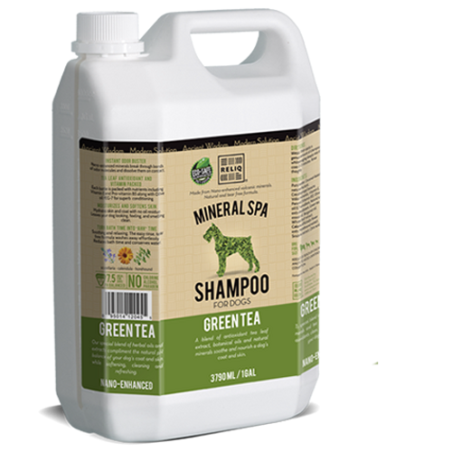 RELIQ Mineral Spa Shampoo Green Tea GALLON