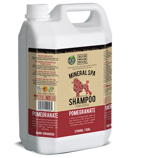 RELIQ Mineral Spa Shampoo Pomegranate GALLON