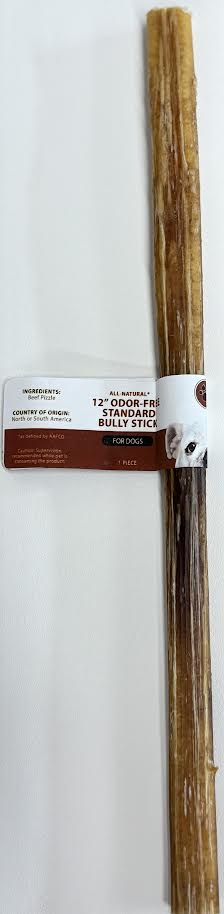 Pawradise: 12 " Odor-Free Standard Bully Stick