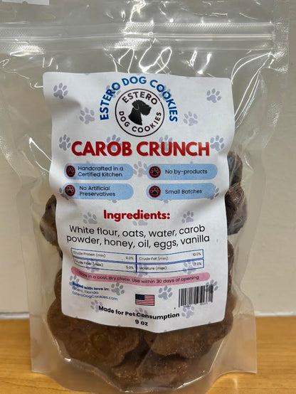 Estero Dog Cookies: Carob Crunch - Made Fresh by Pawradise