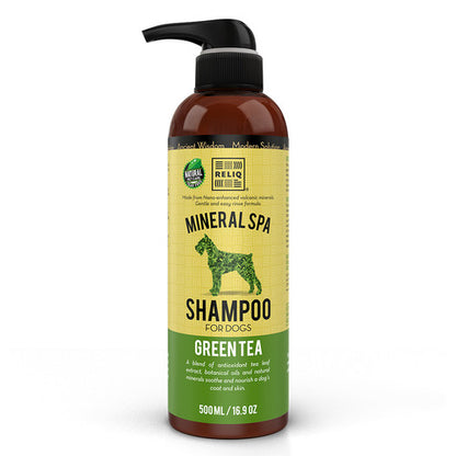 RELIQ Mineral Spa Shampoo Green Tea 16.9 oz