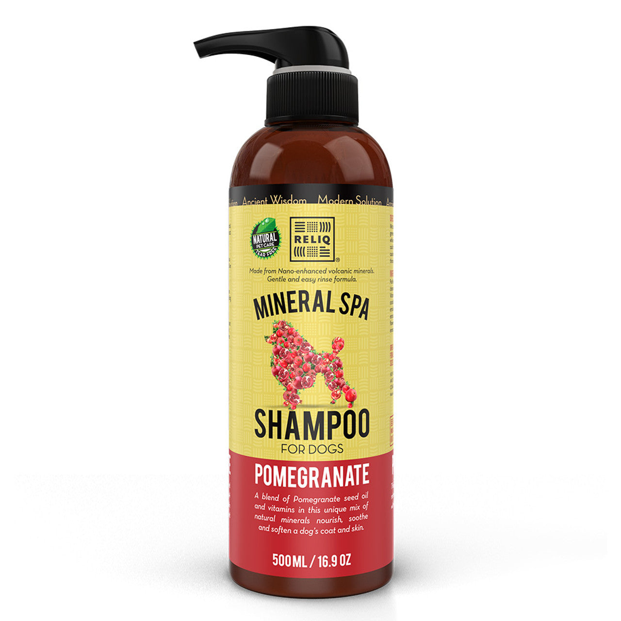 RELIQ Mineral Spa Shampoo Pomegranate 16.9 oz