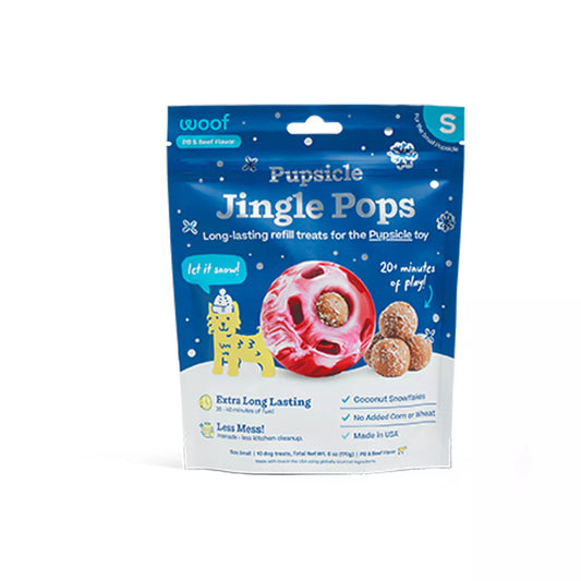 Woof Pupsicle Jingle Pops PB & Beef Flavor