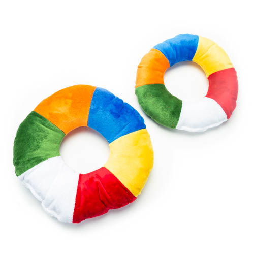 Mutts & Mittens: Innertube Plush Dog Toy