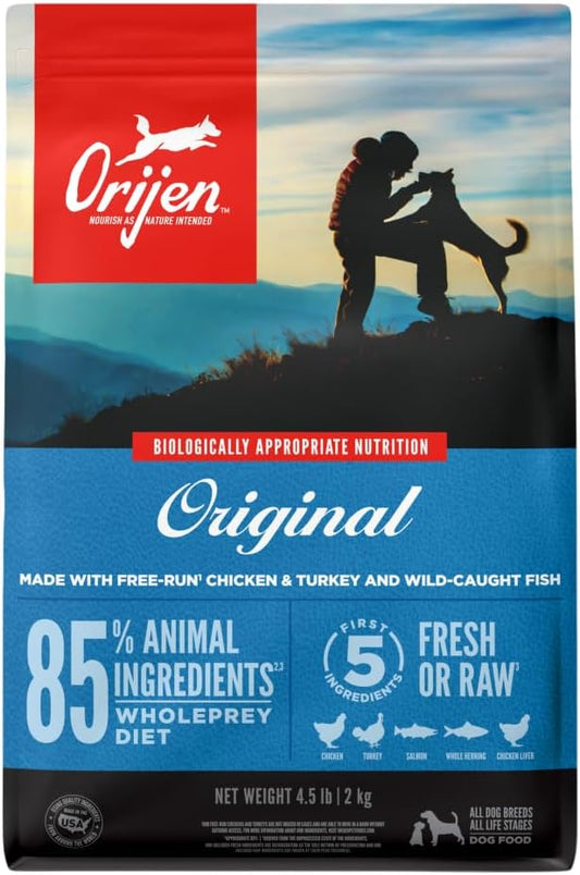 Orijen: Original Made with Chicken, Turkey, and Fish 4.5lb Bag