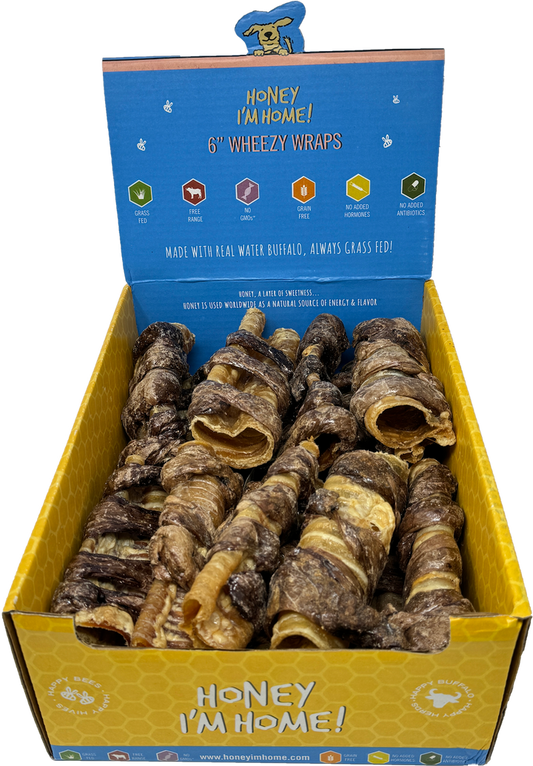 Honey I'm Home! Honey Coated Buffalo 6" Wheezy Wraps
