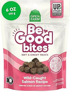 Open Farm Be Good Bites Wild-Caught Salmon Recipe Treats