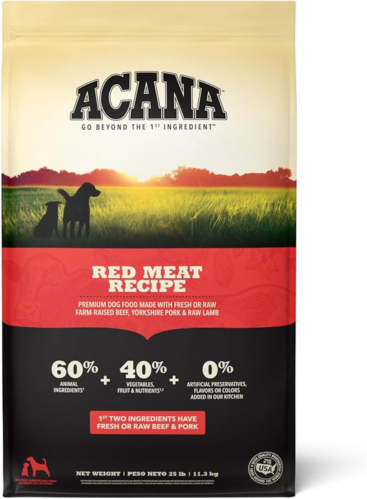Acana: Red Meat Recipe 25lb Bag