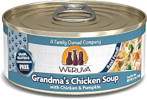Weruva Grandma's Chicken Soup With Chicken & Pumpkin 5.5 oz Canned Cat Food