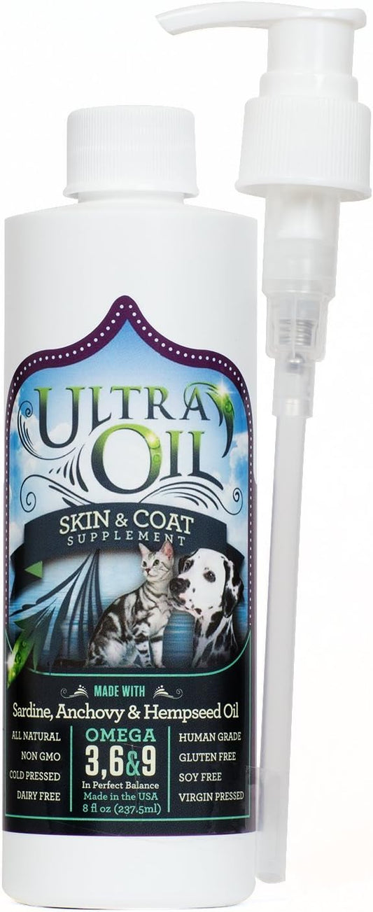 Ultra Oil Skin & Coat 8 oz