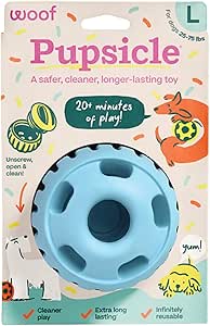 Woof Pupsicle Large Happy Birthday Blue