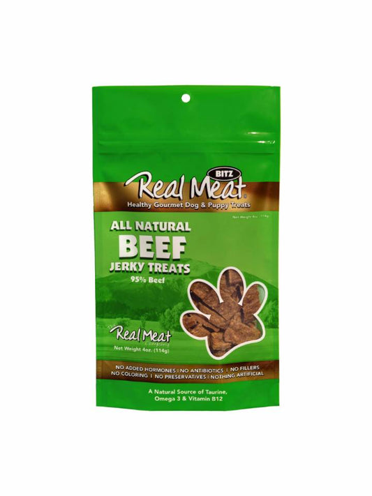 Real Meat Beef Jerky Treats 4oz