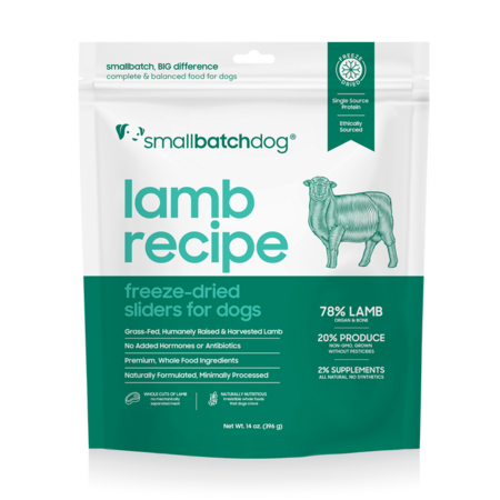 Smallbatch: Freeze-Dried Sliders Lamb 25 oz