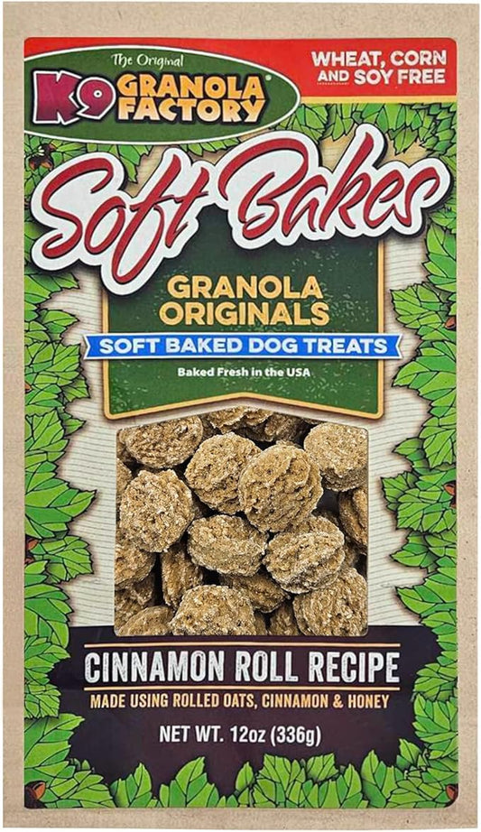 K9 Granola Treats Soft Bakes Cinnamon Roll