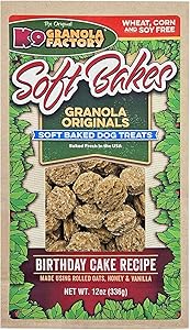 K9 Granola Factory Soft Bakes Birthday Cake