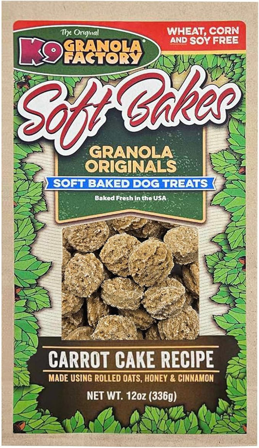 K9 Granola Factory Soft Bakes Carrot Cake