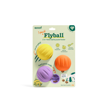 Woof: Flyball 3 Pack