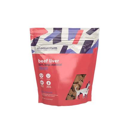 Momentum Dog Treat FD Treat Beef Liver 4 oz