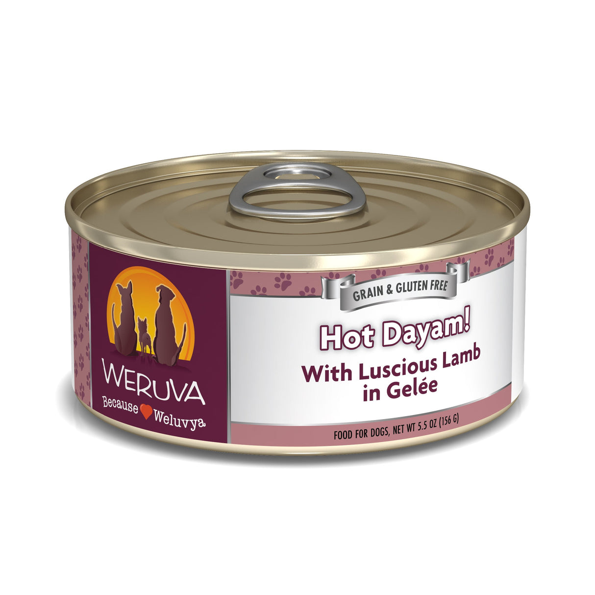 Weruva Hot Dayam! With Luscious Lamb in Gelee 5.5 oz