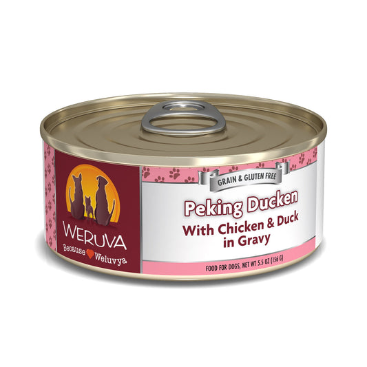 Weruva Peking Ducken with Chicken & Duck in Gravy 5.5 oz