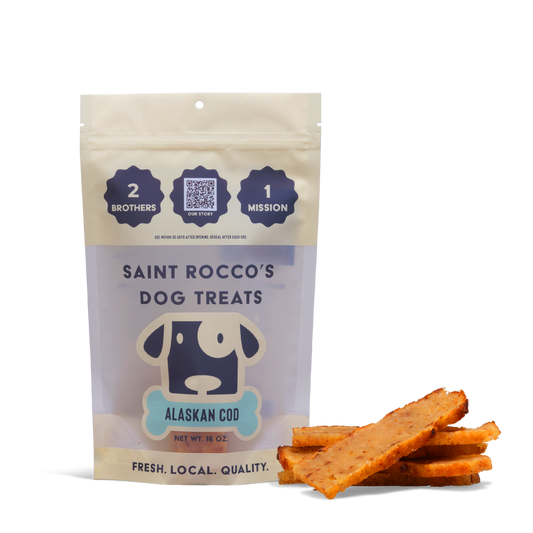 Saint Rocco's Dog Treats: Alaskan Cod