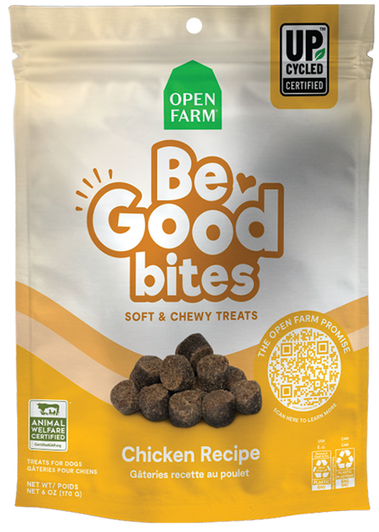 Open Farm Be Good Bites Chicken Recipe