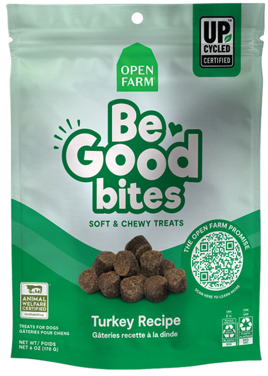 Open Farm Be Good Bites Turkey Recipe