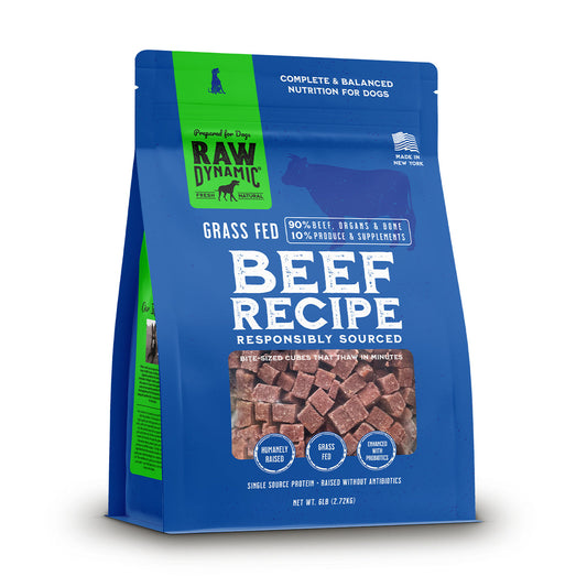 Raw Dynamic Frozen Raw Beef Formula Dog Food