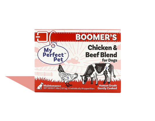 BOOMER'S CHICKEN AND BEEF BLEND