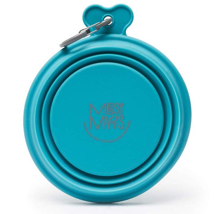 Messy Mutts: Collapsible Silicone Dog Bowl Feeder