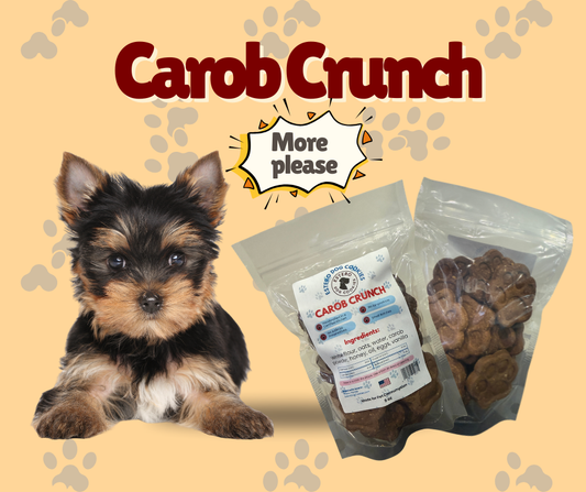 Carob Crunch 9 oz Pawradise Fresh Baked Cookies