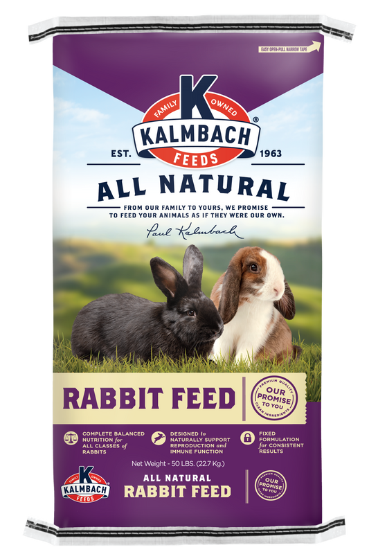 Kalmbach 18% All Natural Rabbit Feed 50 lb