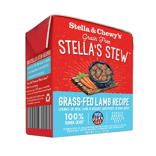 Stella & Chewy's: Grain Free Stella's Stew - Grass-Fed Lamb Recipe 11oz