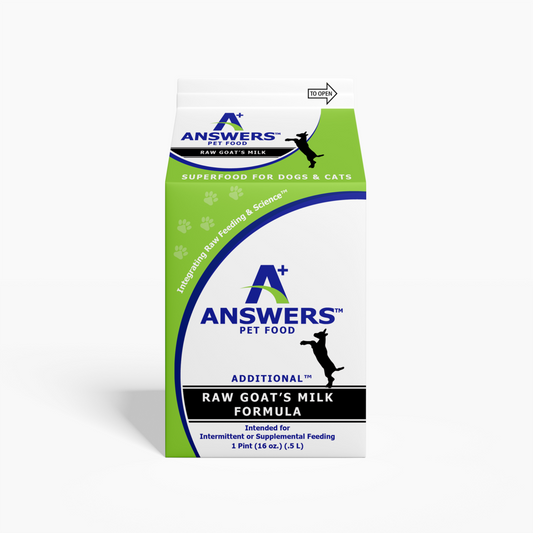 Answers Raw Goat's Milk 16 oz