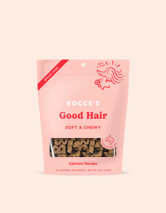 Bocce's: Soft & Chewy - Good Hair Treats 6oz Bag