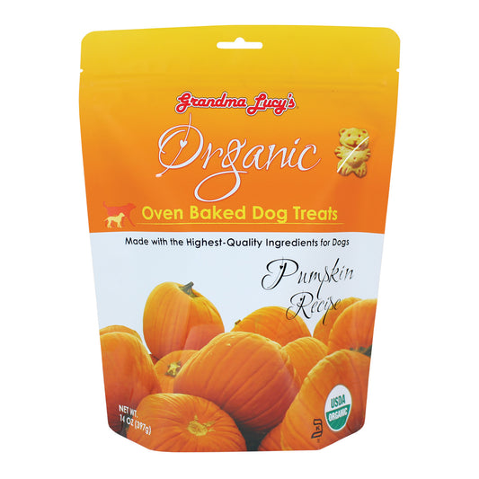 Grandma Lucy's: Organic Oven Baked Dog Treats with Pumpkin