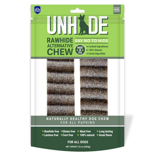 Himalayan Pet Supply: Unhide - Rawhide Alternative Chew Small 10oz