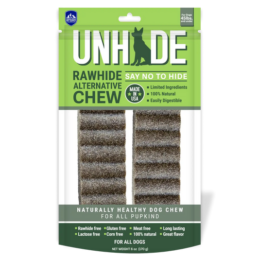 Himalayan Pet Supply: Unhide - Rawhide Alternative Chew Small 6oz