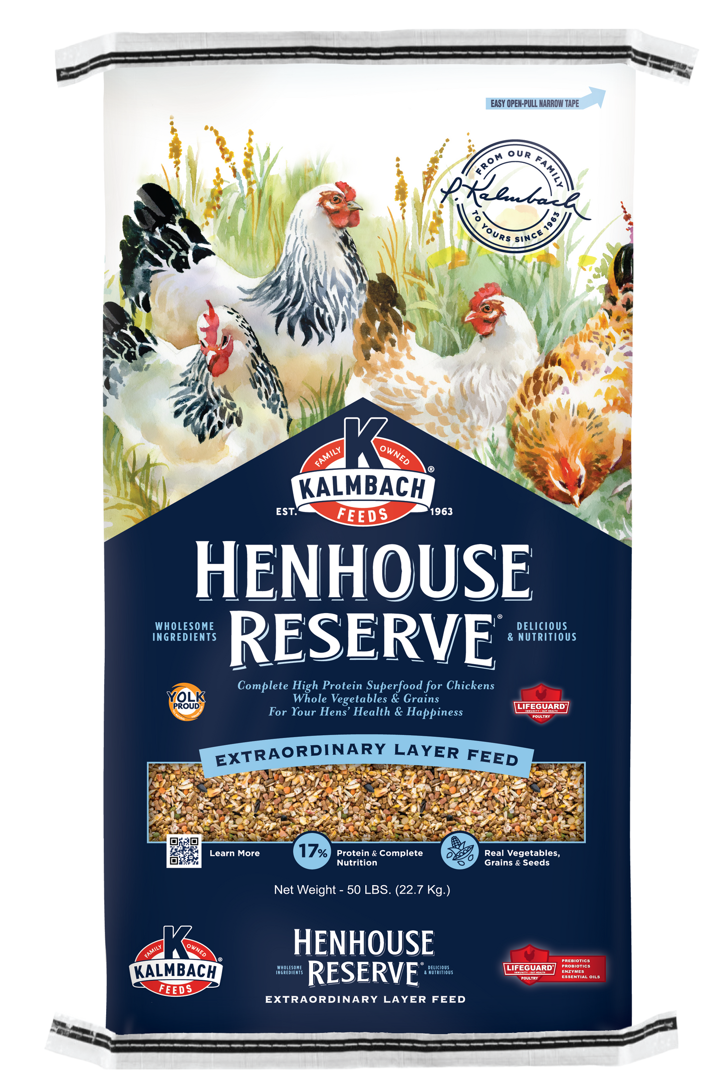 KALMBACH chicken Henhouse Reserve 50lb