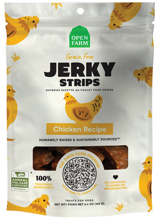 Open Farm Jerky Strips Chicken