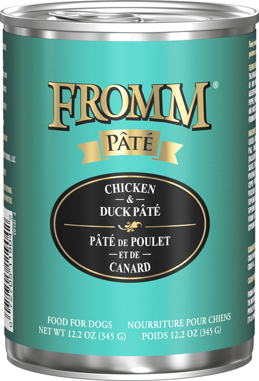 Fromm: Chicken & Duck Pâté 12.2oz Can