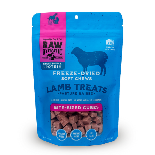 Raw Dynamic Freeze-Dried Lamb Treats 1.5 oz