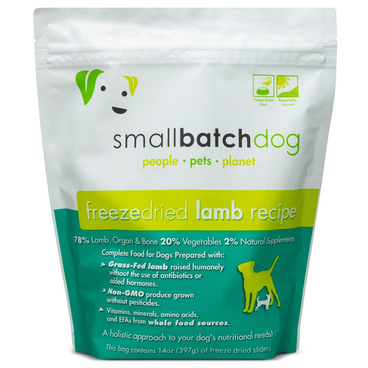 Smallbatch Dog Freezedried Lamb Recipe 14 oz