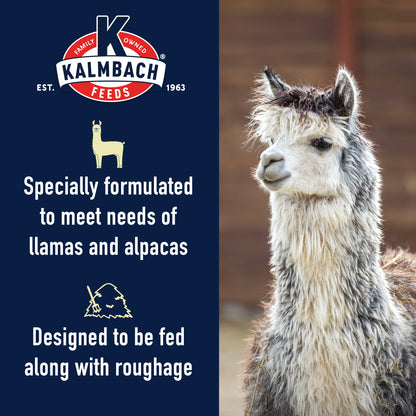 Kalmbach Llama & Alpaca Feed crumbles 50 lb