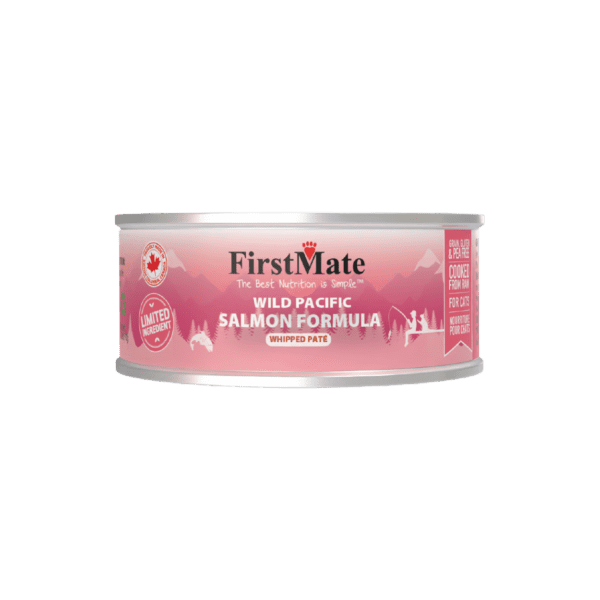 FirstMate: Wild Pacific Salmon Cat Food Can 3.2oz
