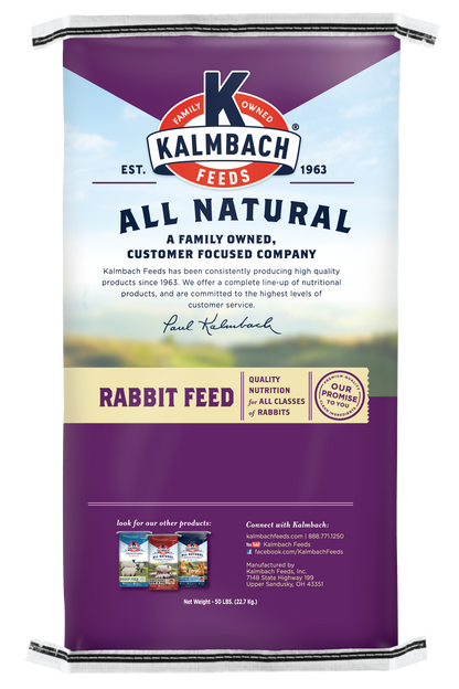 Kalmbach 16% Rabbit Complete (Non-GMO) 50 lb