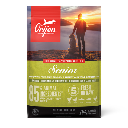 Orijen: Senior Chicken & Turkey and Wild-Caught Fish 4.5 lb bag